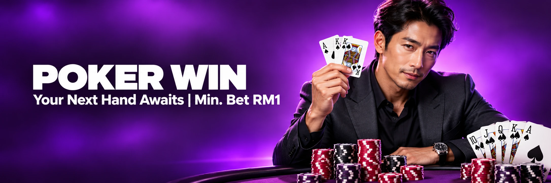 Poker Win promotion banner
